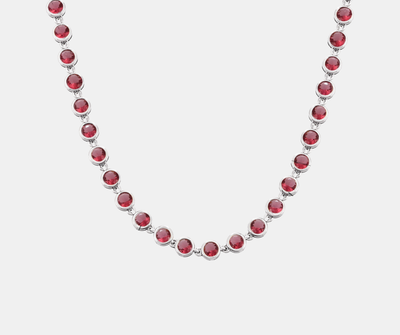 Tennis Round Necklaces