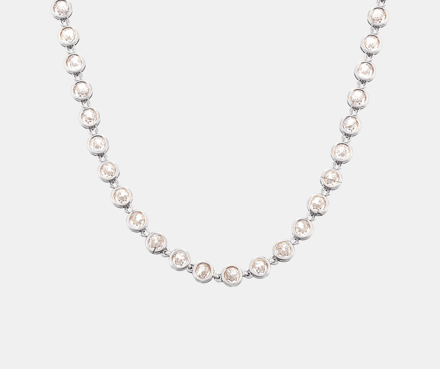 Tennis Round Necklaces