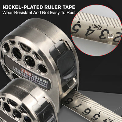 Nickel-Plated Measuring Tape