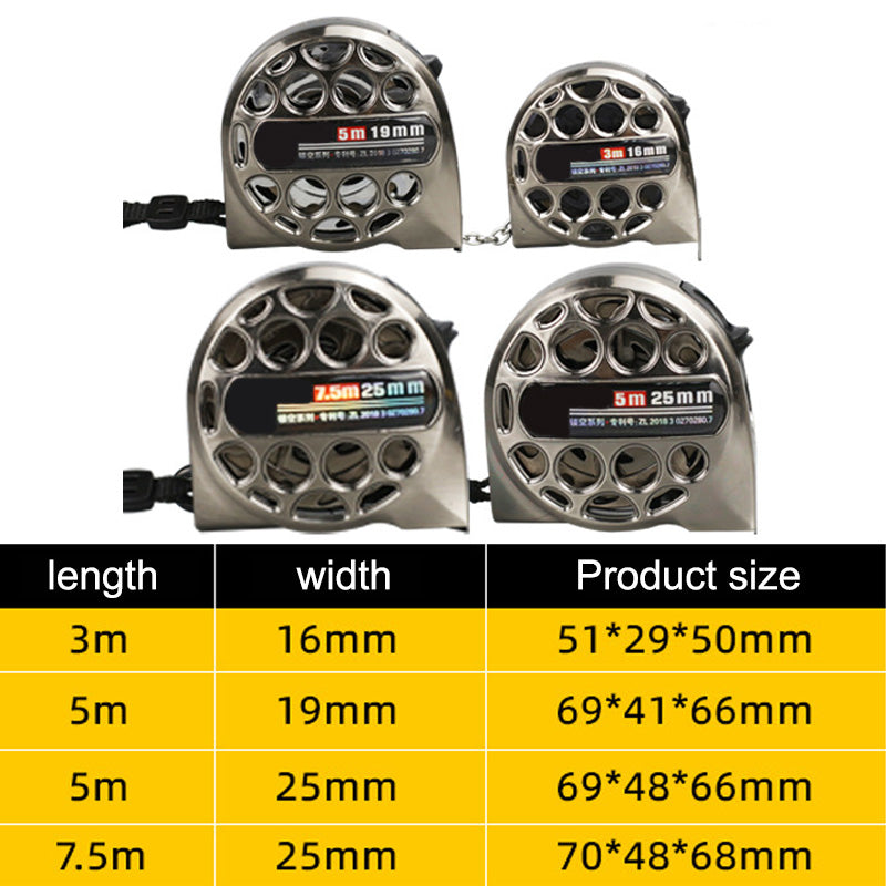 Nickel-Plated Measuring Tape