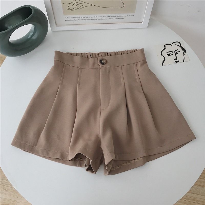 High Waist Pleated Shorts - Bella