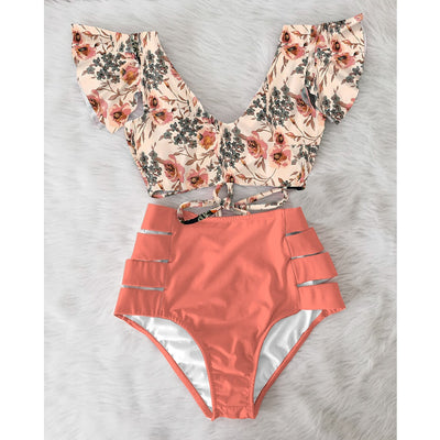 Women's High Waist Bikini Set - CHANDIE