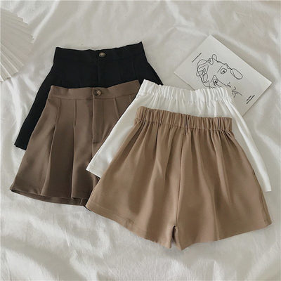 High Waist Pleated Shorts - Bella