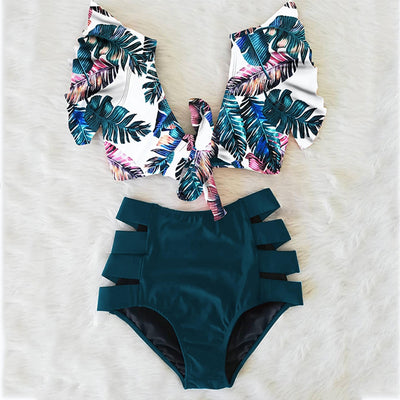 Women's High Waist Bikini Set - CHANDIE