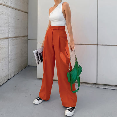 High Waist Streetwear Pants - KELLY