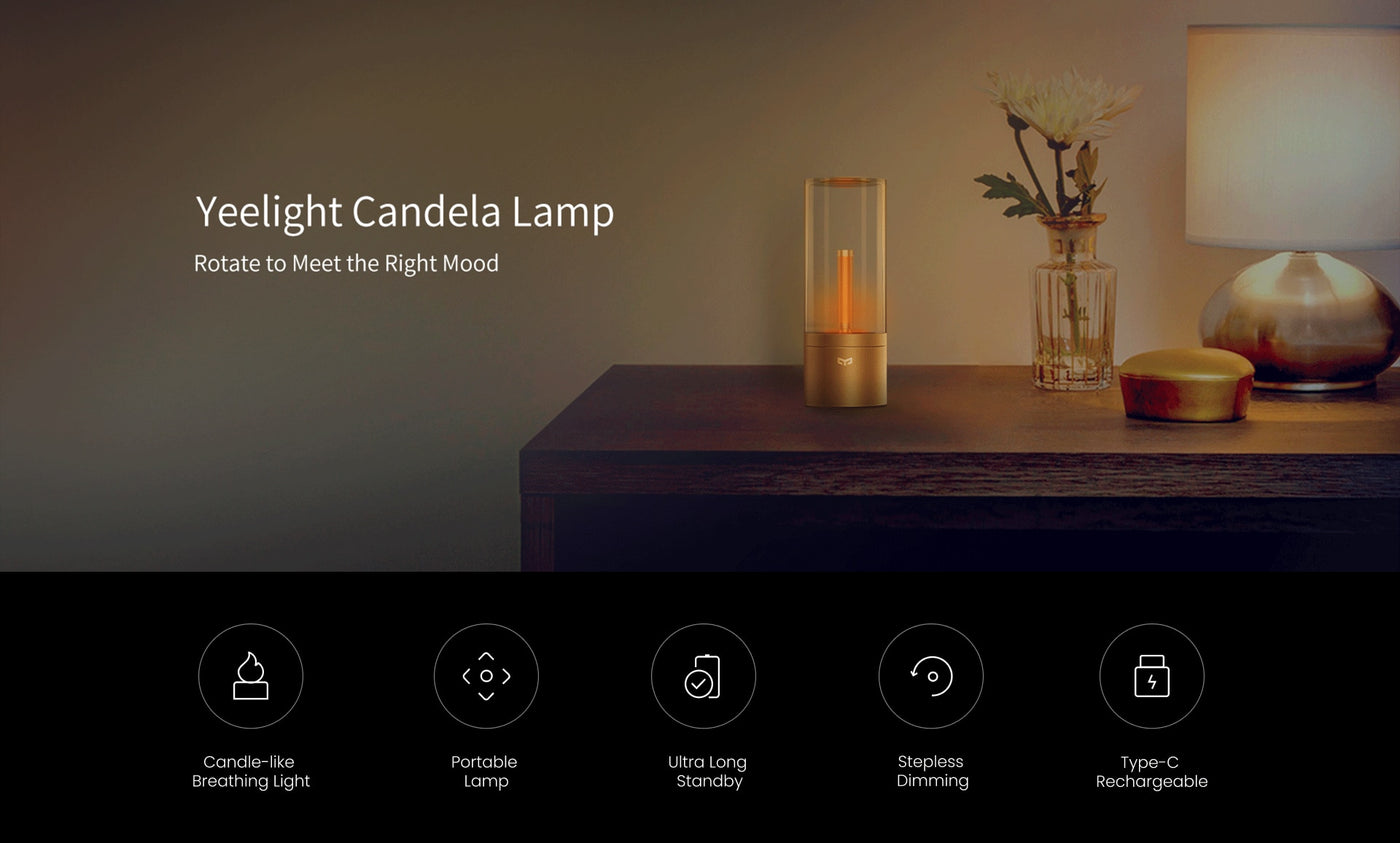 Yeelight Candle Light Nightstand Lamp