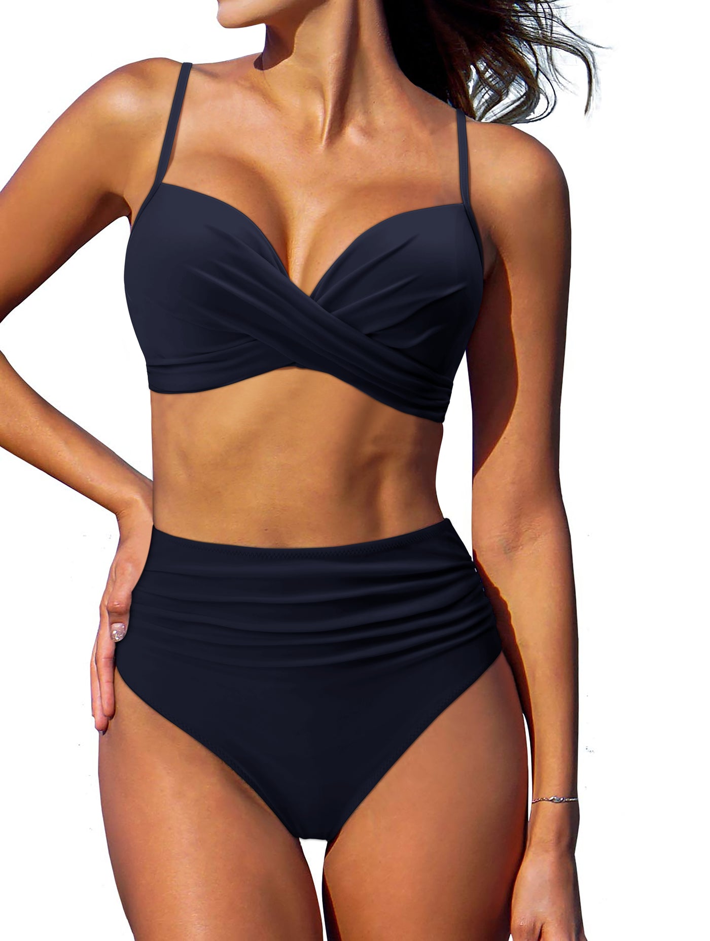 Women's High Waist Bikini Set - Temptressures