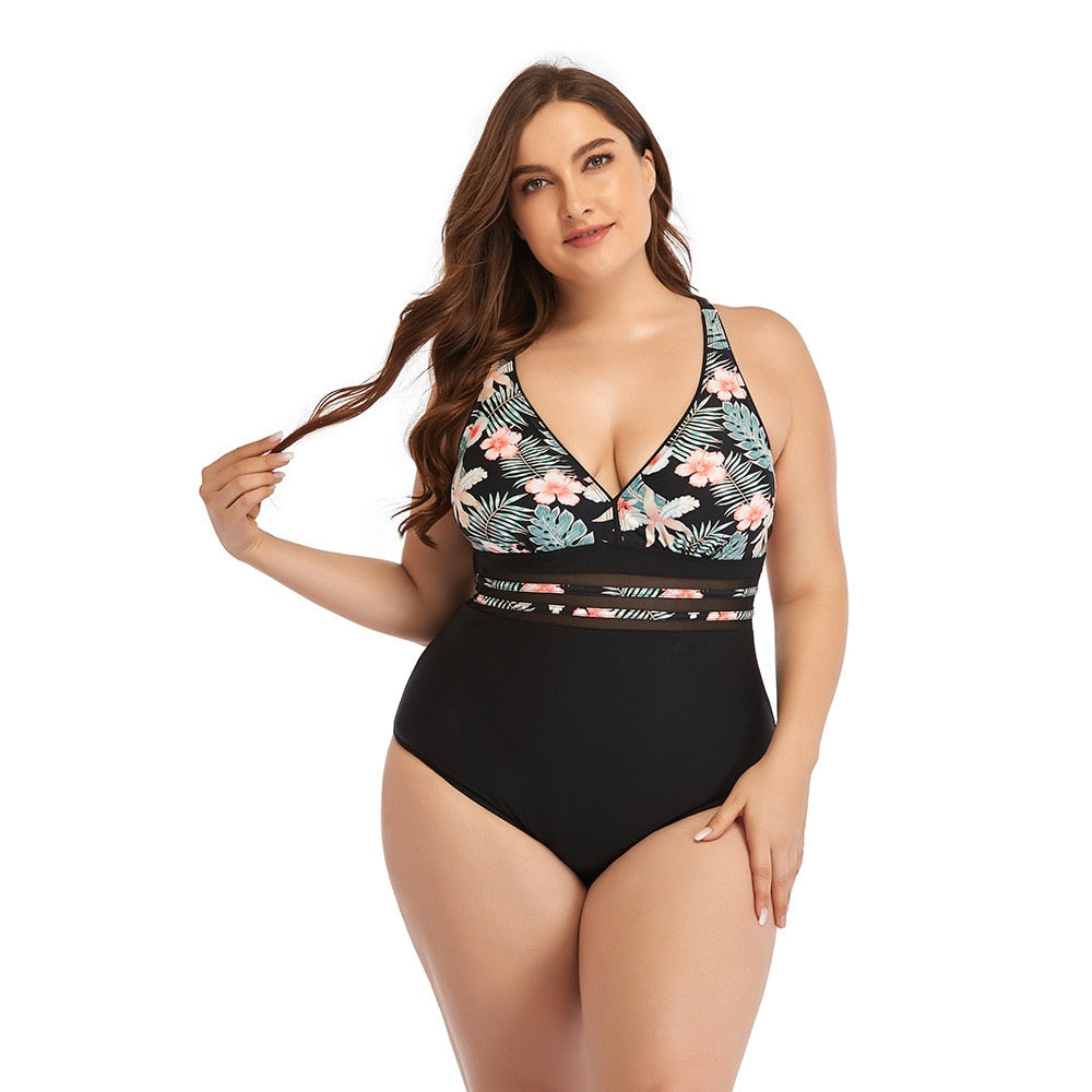 Women's Large Size Swimwear - SHEANE