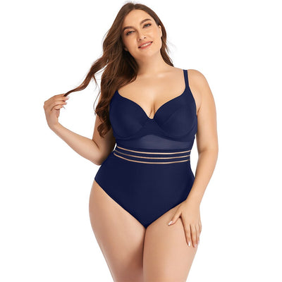 Women's Large Size Swimwear - SHEANE