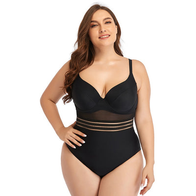 Women's Large Size Swimwear - SHEANE