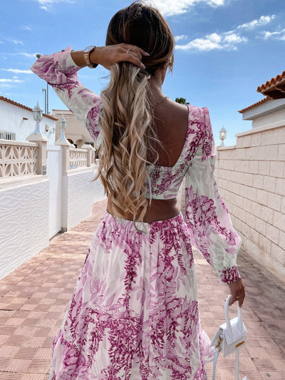 Summer Maxi Backless Dress - OLIVIA