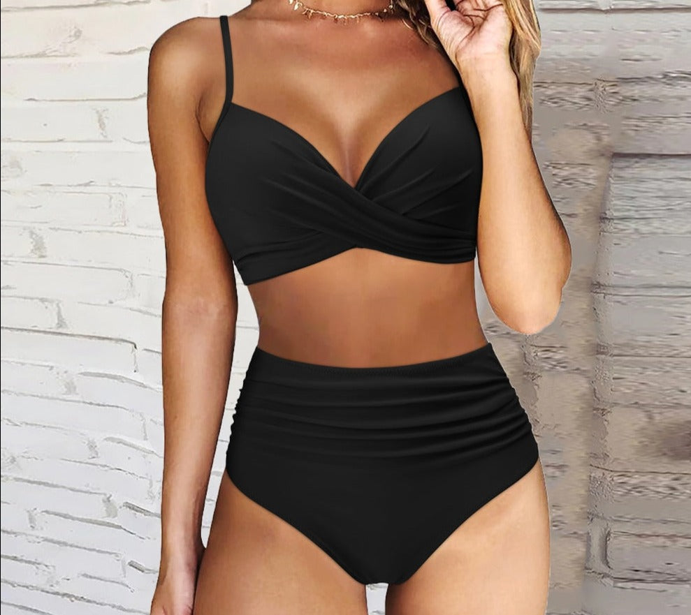 Women's High Waist Bikini Set - Temptressures