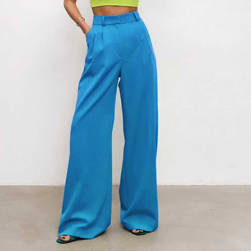 High Waist Trousers - NATHALIE