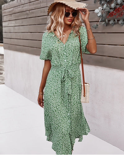 Boho Floral Dress - VERA