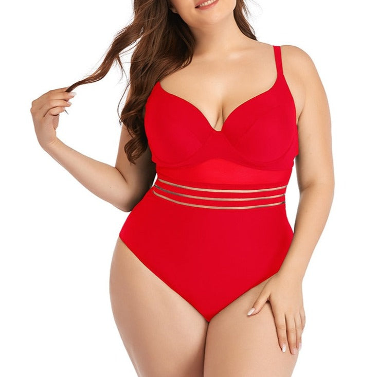 Women's Large Size Swimwear - SHEANE