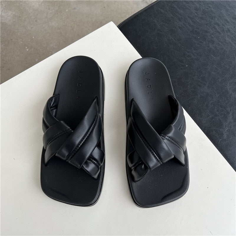 Ladies Summer Slides - WOVE